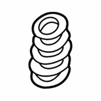 OEM 2001 Mercury Sable Coil Spring - 2F1Z-5560-BA