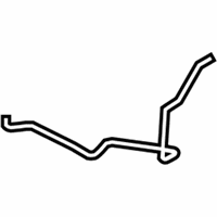 OEM 2009 Ford Flex Washer Hose - 8A8Z-17408-B