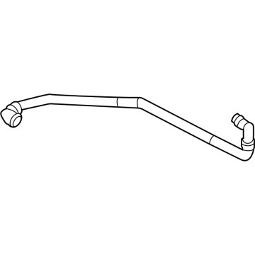 OEM 2021 BMW X5 HOSE ELECTRIC COOLANT PUMP - 17-12-8-742-656