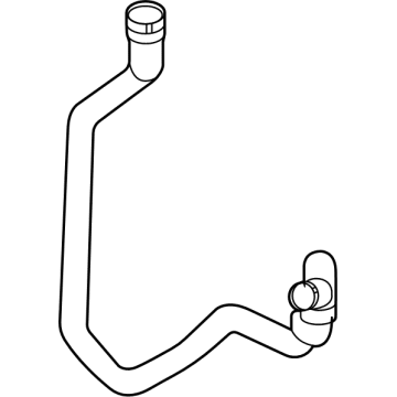 OEM 2020 BMW X5 LINE FROM RADIATOR - 17-12-9-894-772
