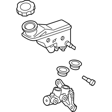 OEM 2022 Hyundai Tucson CYLINDER ASSY-BRAKE MASTER - 58510-N9200