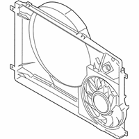 OEM 2017 Ford Transit-350 HD Fan & Motor - CK4Z-8C607-C