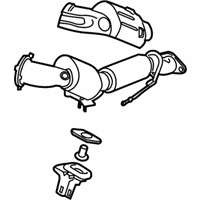 OEM 2017 Ford Escape Converter & Pipe - CV6Z-5E212-F