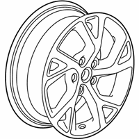 OEM 2021 Chevrolet Equinox Wheel, Alloy - 84443869