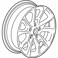OEM 2021 Chevrolet Equinox Wheel, Alloy - 84732097