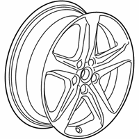 OEM 2021 Chevrolet Equinox Wheel, Alloy - 84441825