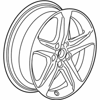 OEM 2019 Chevrolet Equinox Wheel, Alloy - 84441825