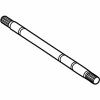 OEM Infiniti Q45 Shaft-Rear Drive, R - 39704-0P550