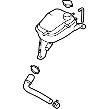 OEM 2022 Hyundai Elantra Tank Assy-Reservoir - 25430-AA000