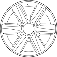 OEM 2015 Lexus GX460 Wheel, Disc - 42611-60871