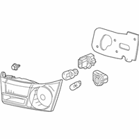 OEM Acura TSX Light Assembly, Passenger Side Lid - 34150-TL4-G01