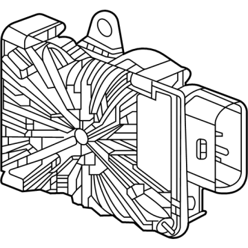 OEM Jeep Transfer Case Shift Control Module - 68464873AE