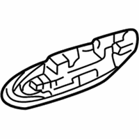 OEM 1999 Dodge Intrepid Handle-Rear Door Exterior - LF04SG8AE
