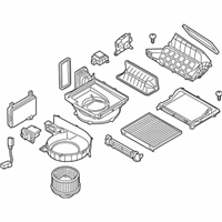OEM 2014 Hyundai Equus Blower Unit - 97100-3N940