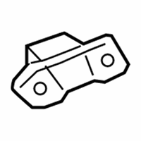 OEM Chevrolet Traverse Hinge - 84392538