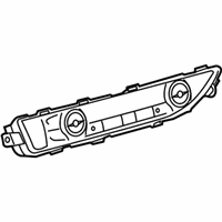 OEM 2016 Toyota Highlander Dash Control Unit - 55900-0E400