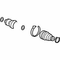 OEM 2007 Acura MDX Boot Set, Inboard - 42017-STX-A01