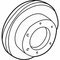 OEM 1990 Chevrolet C1500 Front Brake Rotor - 15679710