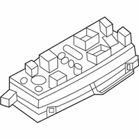 OEM 2008 Hyundai Entourage Engine Room Junction Box Assembly - 91950-4D110