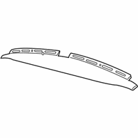 OEM Pontiac Insulator, Instrument Panel Upper Trim Panel - 92080223