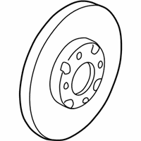 OEM 2001 Hyundai Elantra Disc-Front Wheel Brake - 51712-2D310