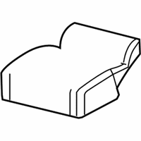OEM 2007 Jeep Commander Seat Cushion Foam - 5183653AA