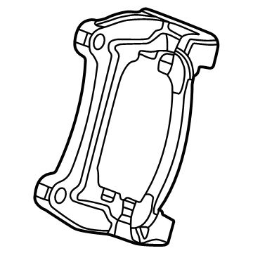 OEM Cadillac CT5 Caliper Support - 84745067