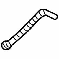 OEM 2002 Chrysler Voyager Hose-Heater Return - 5005341AD