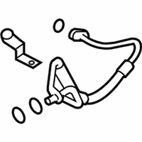 OEM 2017 Infiniti QX50 Hose Flexible, High - 92490-3WK0B