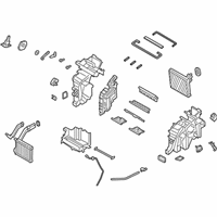 OEM Hyundai Santa Fe Heater & Evaporator Assembly - 97205-S2CB0