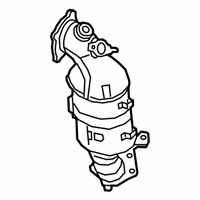 OEM 2022 Jeep Cherokee Exhaust Catalytic Converter - 68224176AG