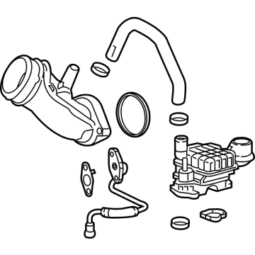 OEM 2020 GMC Sierra 3500 HD Oil/Air Separator - 12682569