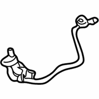 OEM 2002 Lexus SC430 Pipe, Cooler Refrigerant Suction, NO.1 - 88707-24020