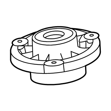 OEM 2021 BMW M8 Gran Coupe Support Bearing Rear Right - 33-50-7-856-964