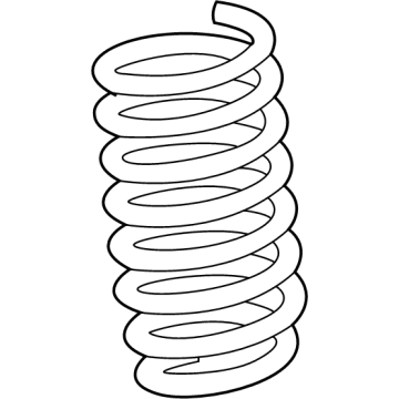 OEM 2022 BMW M8 Gran Coupe REAR COIL SPRING - 33-53-7-856-988