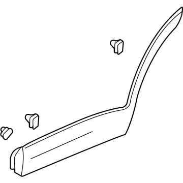 OEM 2021 Buick Encore GX Lower Molding - 42755485