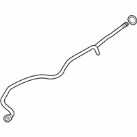 OEM BMW X3 TRANSMISSION OIL COOLER LINE - 17-22-8-837-517