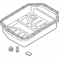 OEM BMW 540i Automatic Transmission Oil Pan - 24-10-1-422-970