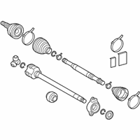 OEM 2020 Lexus UX250h Shaft Assembly, FR Drive - 43410-76010