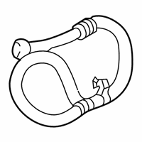 OEM 2020 BMW M240i Suction Pipe Evaporator-Compressor - 64-53-9-337-136