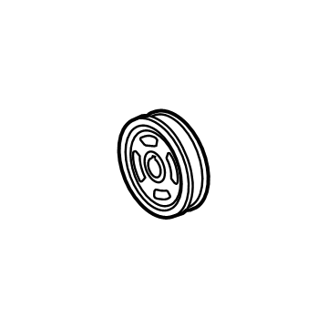 OEM 2022 Lexus NX350 PULLEY ASSY, CRANKSH - 13470-25050