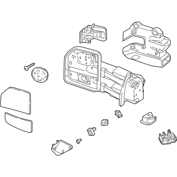 OEM 2022 Ford F-150 MIRROR ASY - REAR VIEW OUTER - ML3Z-17682-AB