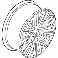 OEM 2015 Lincoln MKZ Wheel, Alloy - DP5Z-1007-B