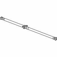 OEM 2017 Honda HR-V Shaft Assembly, Propeller - 40100-T7X-013