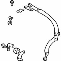 OEM 2000 Nissan Maxima Hose Assy-Control Valve - 49720-2Y90A