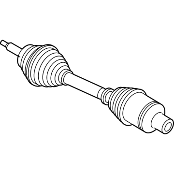 OEM 2022 Ford F-150 SHAFT - FRONT AXLE - ML3Z-3A428-B