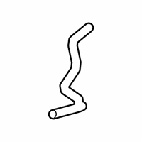 OEM 2020 Toyota Corolla Overflow Hose - 16261-0T190