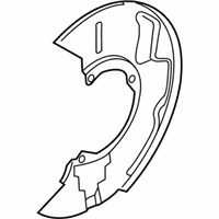 OEM 2016 Ford Transit-150 Splash Shield - BK3Z-2K004-A