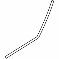 OEM 2014 BMW 750i xDrive Seal, Door Gap, Door, Rear Bottom - 51-35-7-178-017