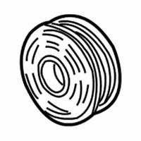 OEM Mercury Mystique Pulley - F3DZ-19D784-C